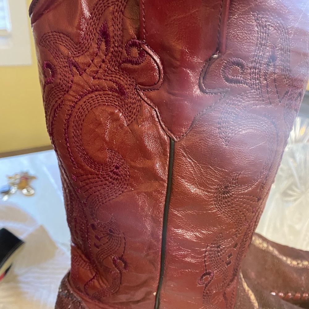 Hand made cowboy boots - Picture 3 of 10